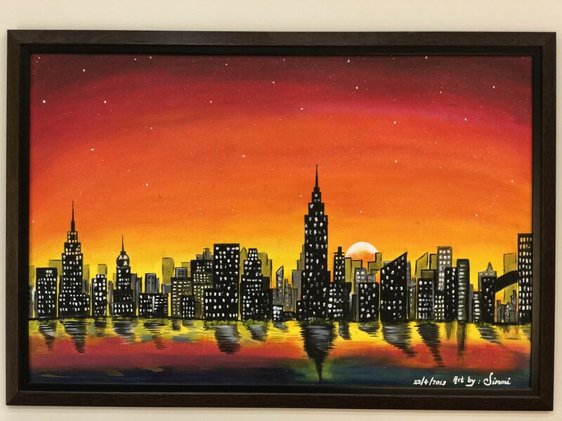 Skyline - a Paint by Ui