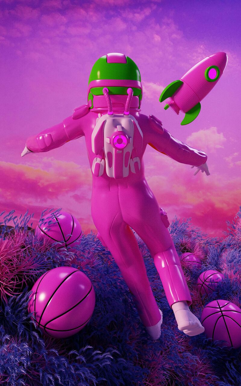 Chasing Dreams - a Digital Art by Dzanar