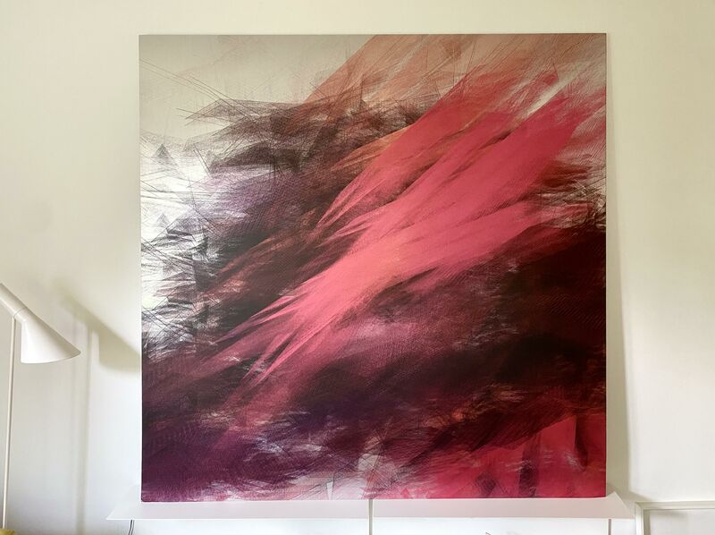 floating lines - a Digital Art by camilo hernandez