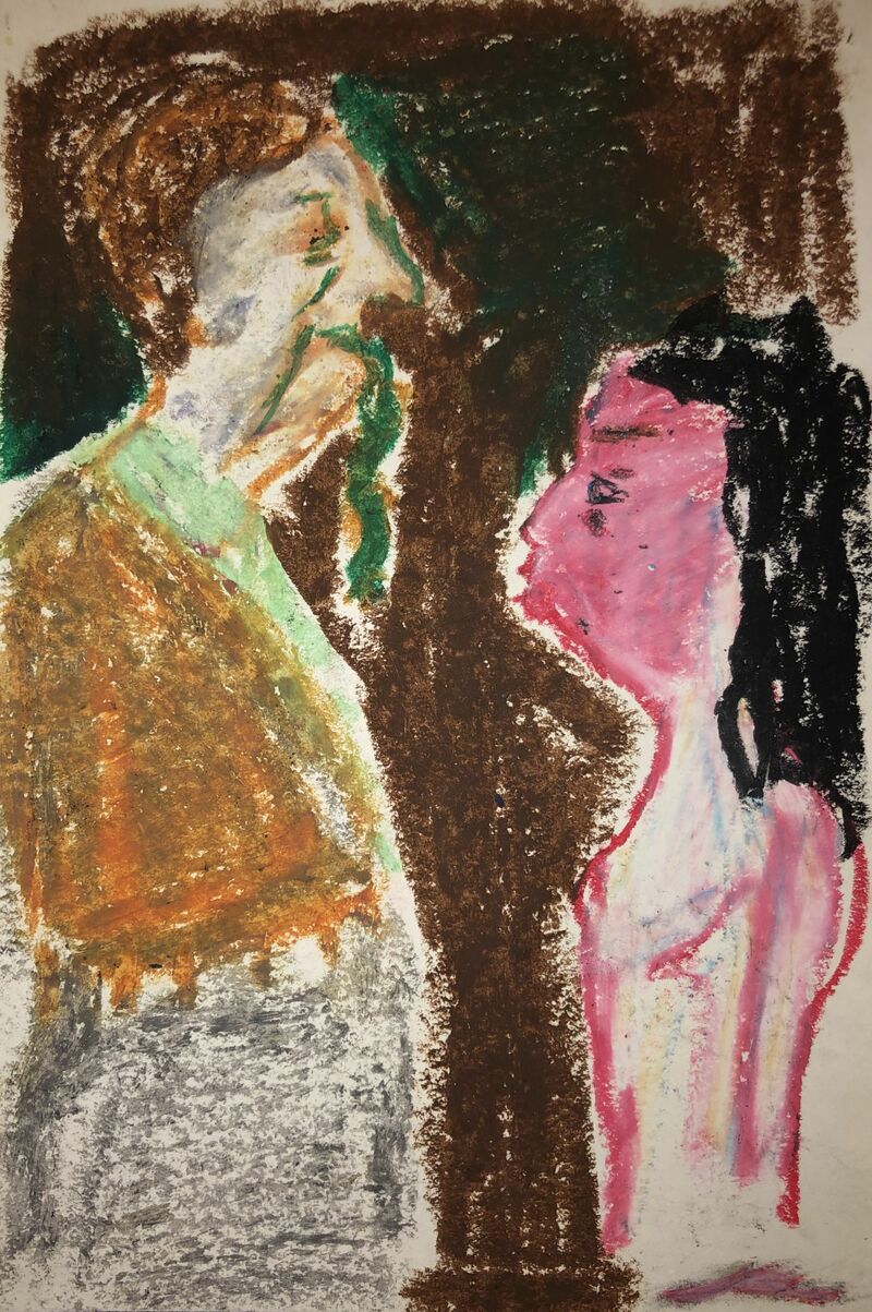 Tramonto  - a Paint by Lucia Annicchiarico