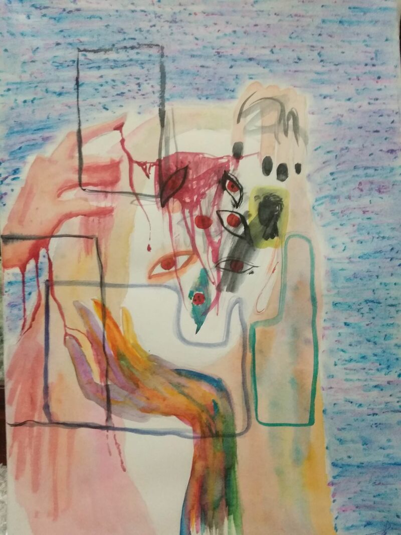 Losing myself - a Paintings by Mia