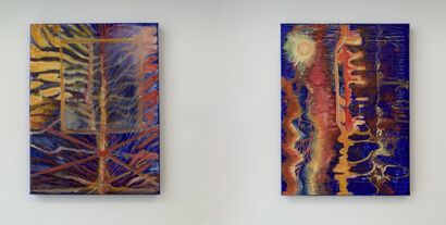 Cultivatie I & II (Cultivation I & II) - a Paint Artowrk by Stella