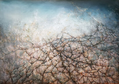 Broken Ground - a Paint Artowrk by Tung Xie