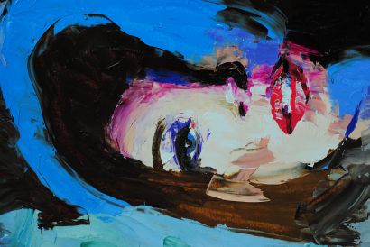 Inner Faces - a Paintings Artwork by Carolina Correa