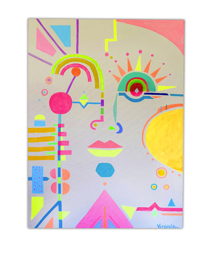 Face - a Paint Artowrk by Virginia Alonso González