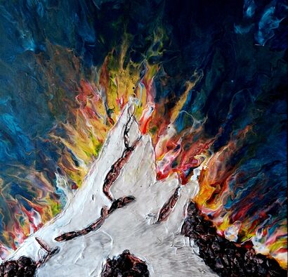 Fire inside of me - a Paint Artowrk by J.K. Bendyna-Muirhead