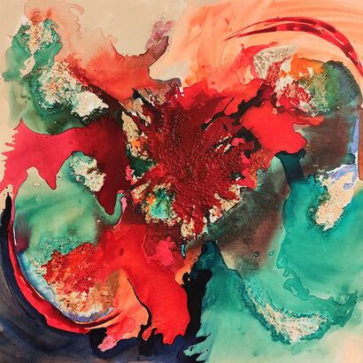 Lobster - a Paint Artowrk by Sabrina Galijas-Reginali 