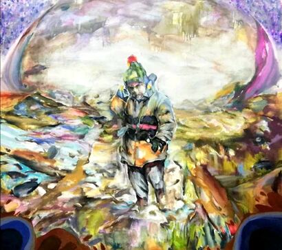 Untitled - a Paint Artowrk by Iason Petras