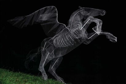 Pegasus - a Sculpture & Installation Artowrk by Stefanie Speermann