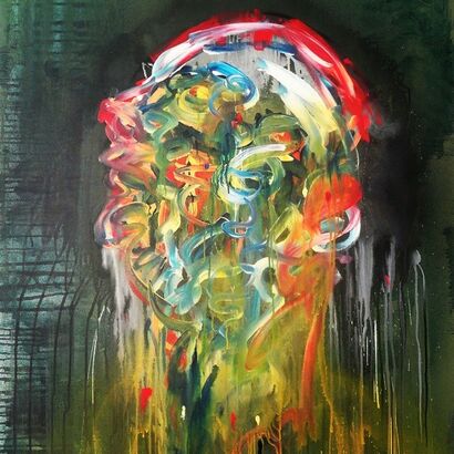 Hope and despair - a Paint Artowrk by Arash Fathi