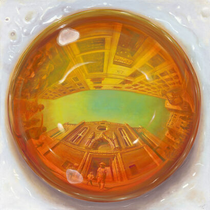 Look @ the Egg 22：A Basilica in Venice - a Paint Artowrk by JEROME CHIA-HORNG  LIN