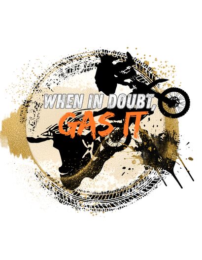 When In Doubt,Gas It! - a Digital Art Artowrk by Vuvuzela 