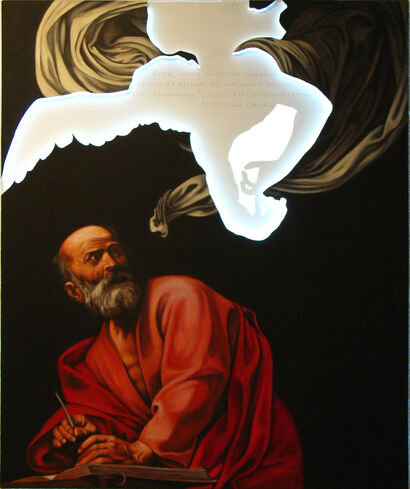 Matthaeus  - A Paint Artwork by Michael JM Munoz