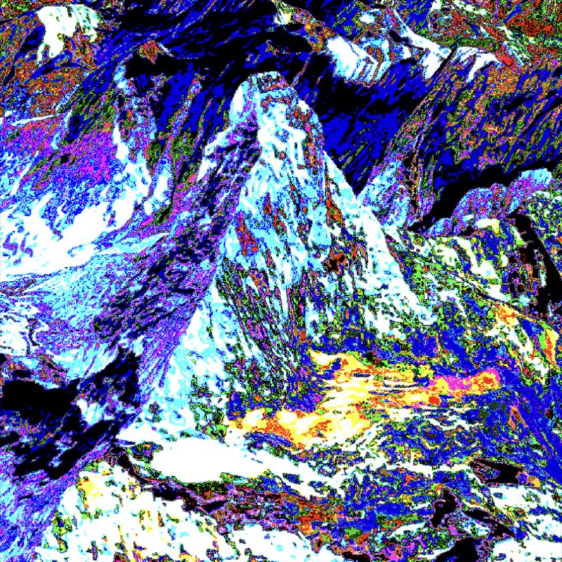 AUDIOQUATROSCOPY Charpentier & Matterhorn - a Video Art by Hans Thierstein
