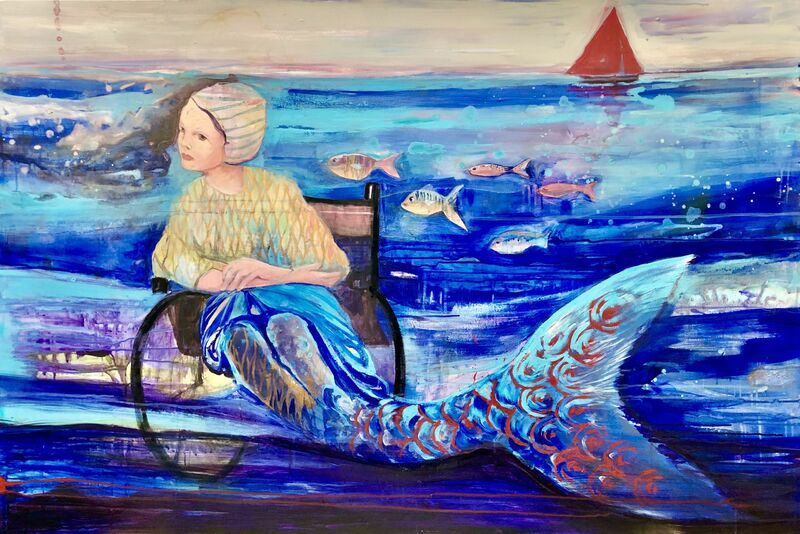 Sirena ammalata - a Paint by Sabri Always