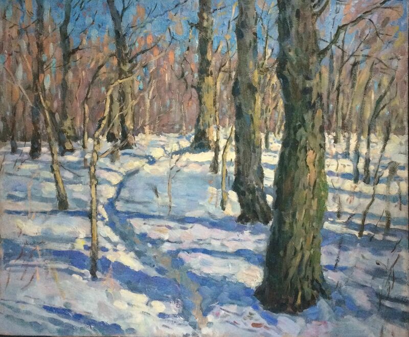 “Spring in Kuntsevo” - a Paint by Vera Fedorenkova