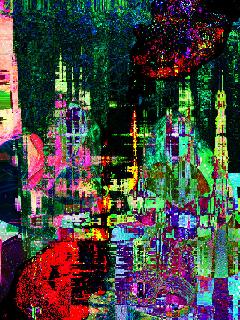 aNG3L1-c()St0oD11111 - a Digital Art by Franc0