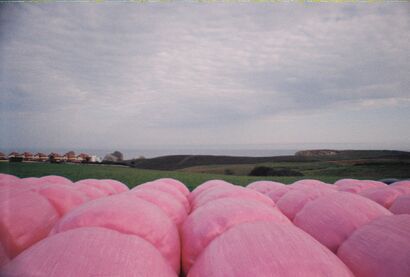 Pink Hills - a Photographic Art Artowrk by Sofia Busquets