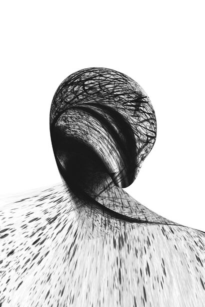 Flowing Mind - a Digital Art Artowrk by Annika Uhlig