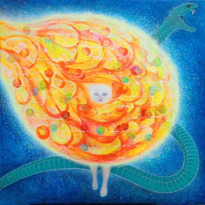 Awakening - a Paint Artwork by Tomomi Sato