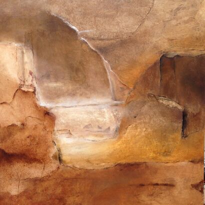 Les kasbah  - a Paint Artowrk by Miguel  Baena