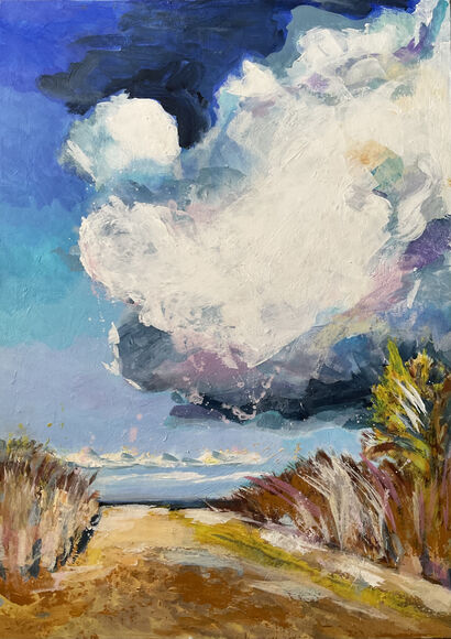 big cloud - A Paint Artwork by Anette Kraemer