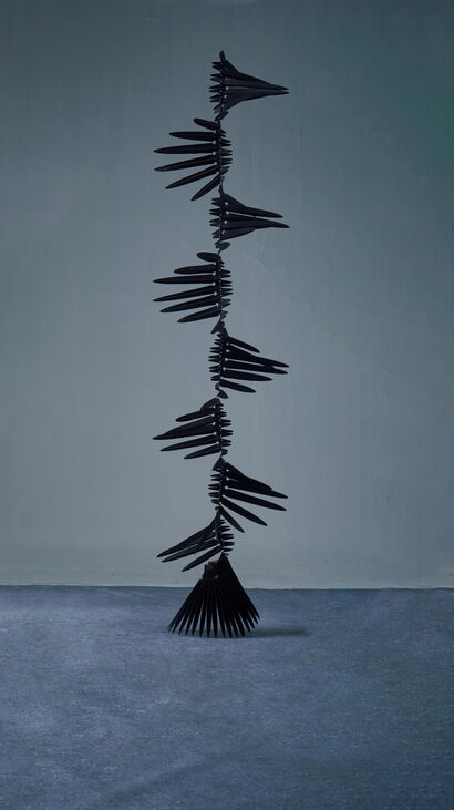 Resonance 3 - a Sculpture & Installation Artowrk by ZHU XIAOYU
