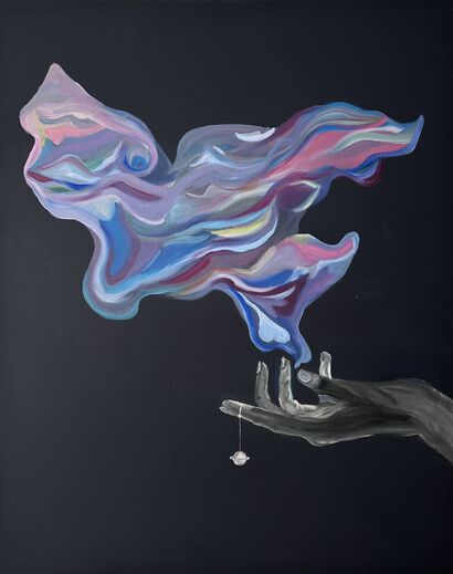 Aura 4 - a Paint Artowrk by Alexina Cramer