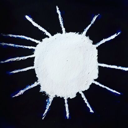 WHITE SUN - A Paint Artwork by THOMAS  RIESNER 