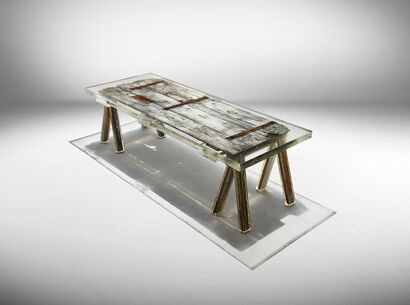 “Souvenir of the last century” table - A Art Design Artwork by studio nucleo