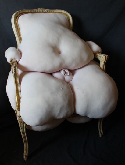 Louis' Chair - A Sculpture & Installation Artwork by Sally Hewett