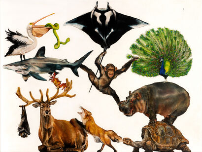World Wild Web - A Paint Artwork by Sailev