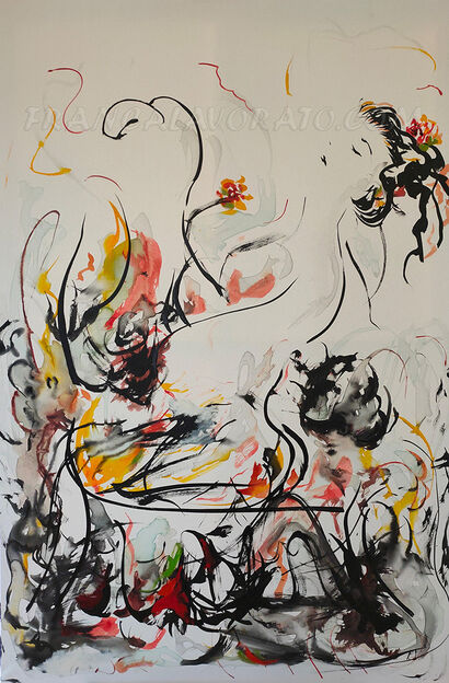 Fusione - a Paint Artowrk by Franca Lavorato