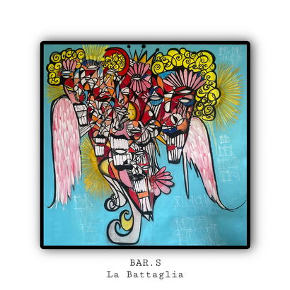La Battaglia - a Paint Artowrk by Silvio Bardaro