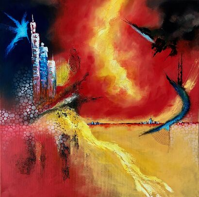 Bright Tower - A Paint Artwork by Noel Ramirez