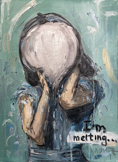 I\'m melting - a Paint Artowrk by Anna Poliakova