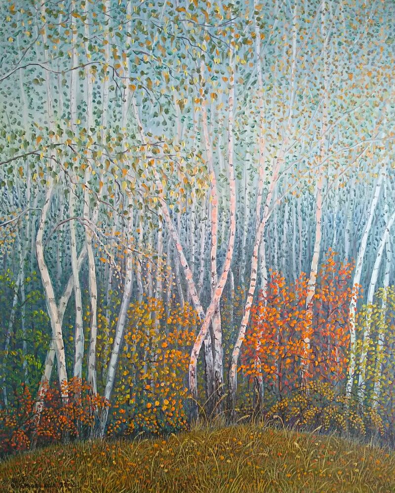 Warm September - a Paint by Tanya Belaya