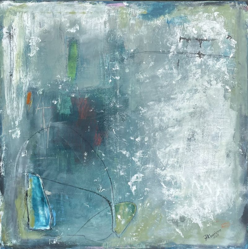 Touch - a Paintings by Agnieszka Piotrowska-Kowalska