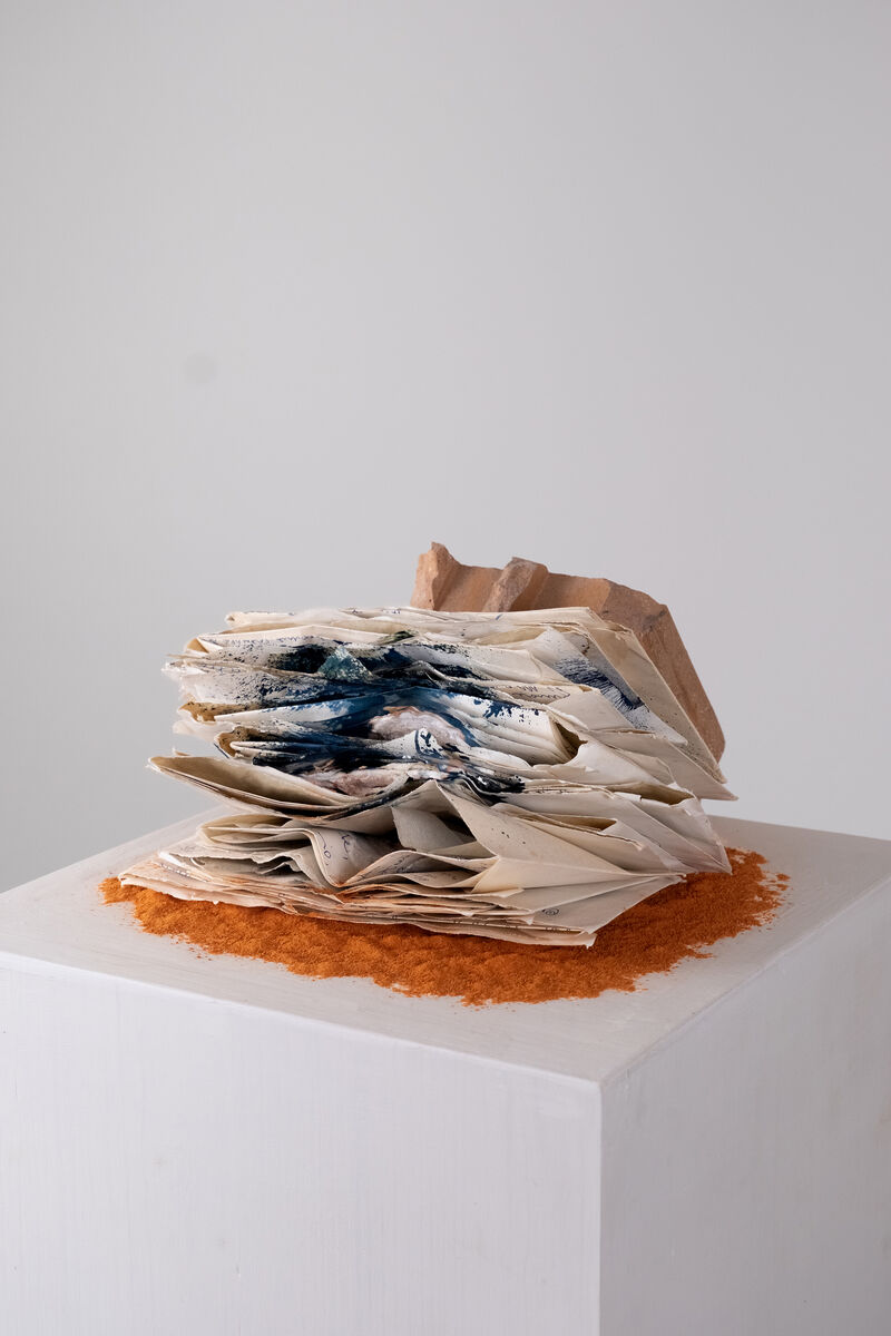 Tutto quello che non ho detto (2,36 kg) / Everything I haven't said (2.36 kg) - a Sculpture & Installation by Filippo Forlani