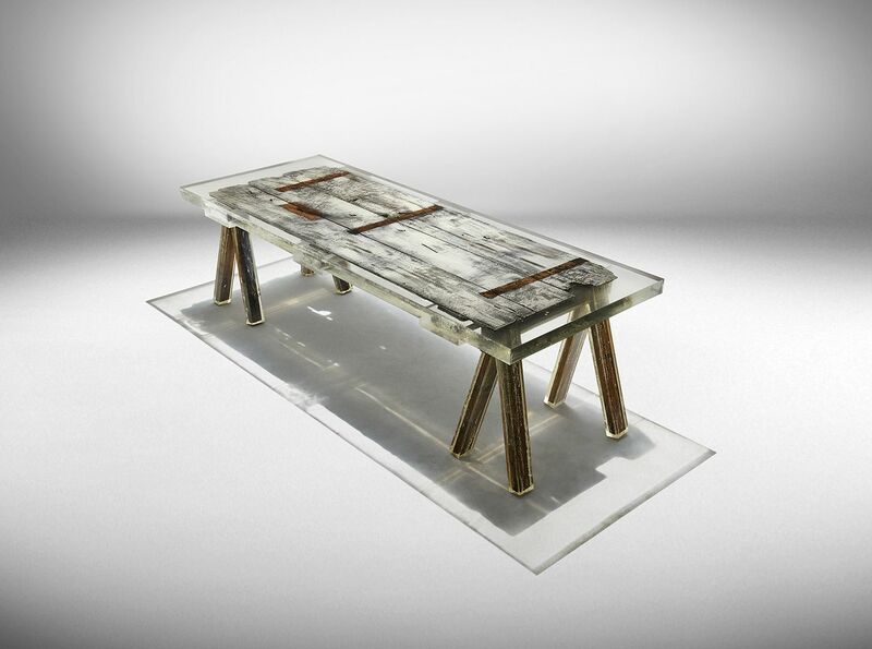“Souvenir of the last century” table - a Art Design by studio nucleo