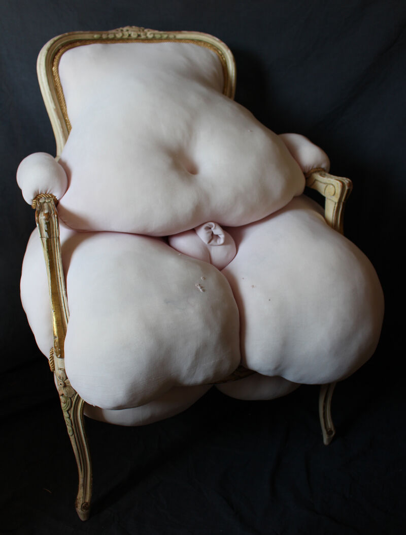 Louis' Chair - a Sculpture & Installation by Sally Hewett