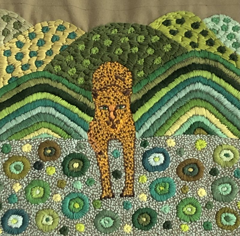 GUEPARDO I - a Paintings by Stephanie Brucks - STICKART