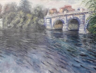 Bridge - A Paint Artwork by Bogdan Bryl