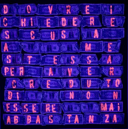 DOVREI CHIEDERE SCUSA A ME STESSA PER AVER CREDUTO DI NON ESSERE MAI ABBASTANZA - a Sculpture & Installation Artwork by ROBERTA BISSOLI