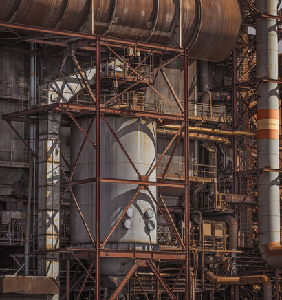 Industrial Structure  - a Photographic Art Artowrk by Riste Andrievski