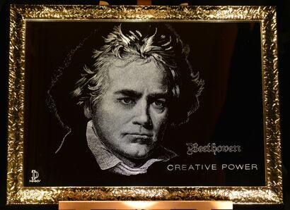 Beethoven - Creative Power - A Sculpture & Installation Artwork by Ivano D'Annibale