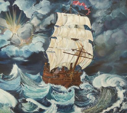 Sovereign of the seas - A Paint Artwork by Sara Giglio