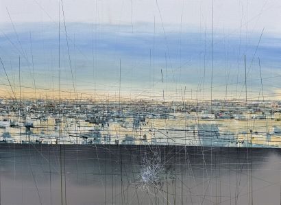 Metamorphosis of the City - a Paintings Artwork by Vahagn Bagoyan