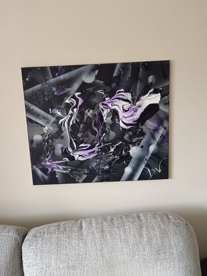 Purple abyss - a Paint Artowrk by DENNIS
