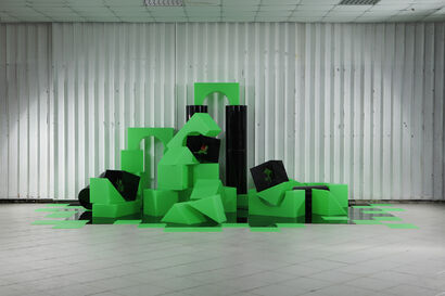 Popcorn Machine - a Sculpture & Installation Artowrk by Anna Skoromnaya
